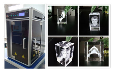 Porcellana macchina di cristallo di vetro dell'incisione laser di 800W 3D, attrezzatura di superficie dell'incisione del sottomarino fornitore