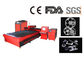 progettazione raffreddata aria della struttura compatta della tagliatrice del laser della fibra del metallo di CNC 1000W fornitore