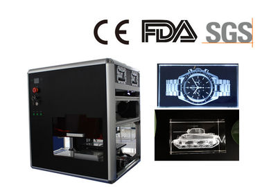 Porcellana macchina dell'incisione laser di cristallo 3D, unità media dell'incisione dell'immagine di cristallo di dimensione fornitore