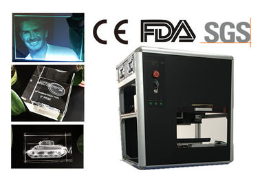 Porcellana Approvazione di cristallo di vetro del CE della macchina dell'incisione laser di raffreddamento a aria 50Hz 60Hz 3D fornitore